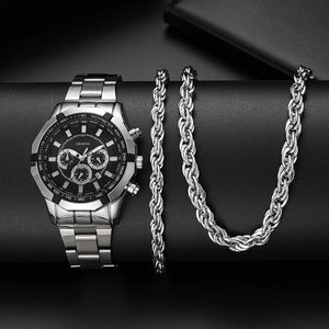 Men Luxury Fashion Design Stainless Steel Watch