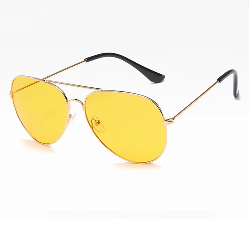 Classic Retro Pilot Ocean Sunglasses