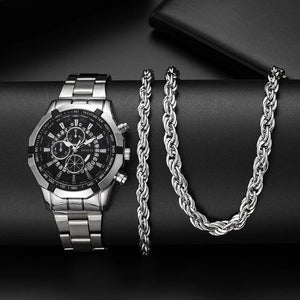 Men Luxury Fashion Design Stainless Steel Watch