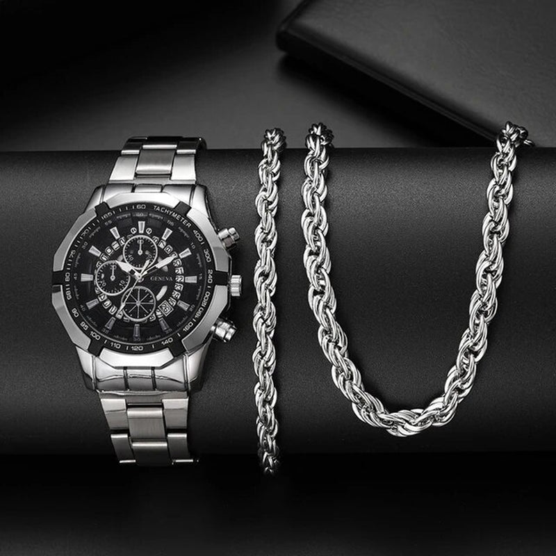 Men Luxury Fashion Design Stainless Steel Watch