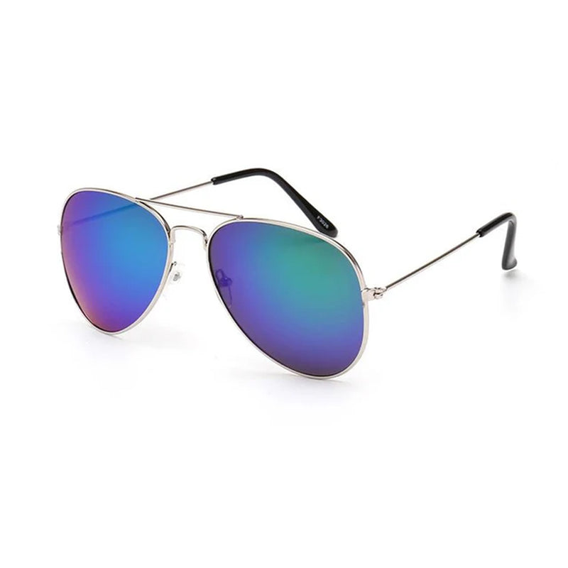 Classic Retro Pilot Ocean Sunglasses