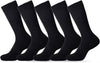 Men's Dress Socks 5 Pack Cotton Dress Socks Assorted Colors